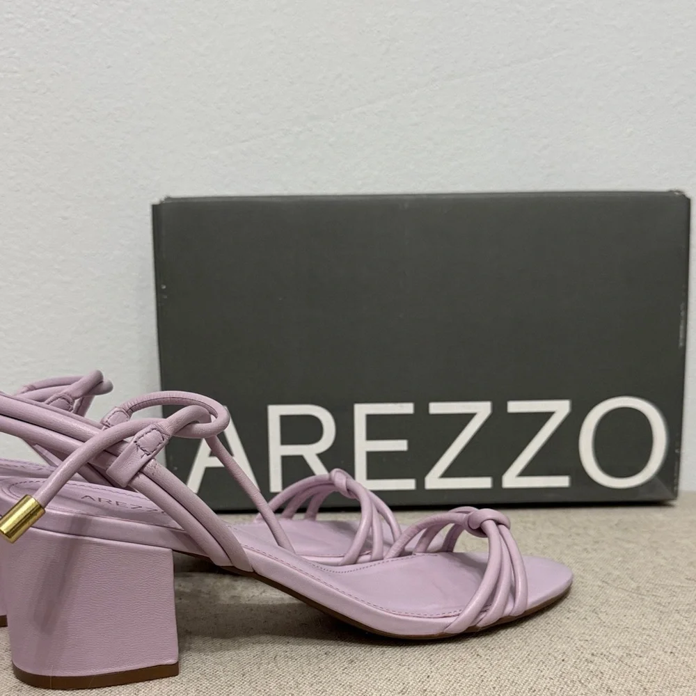 AREZZO Women's violet Strappy Sandals size 8 - Picture 4 of 8